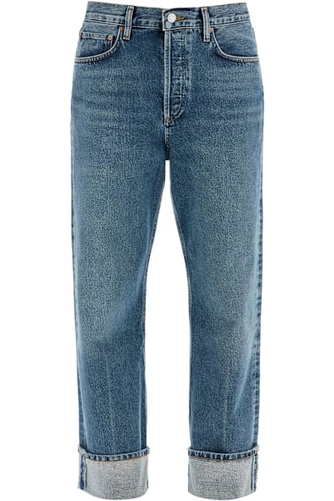 AGOLDE Jeans for Women AGOLDE Ca Straight Low-waist Jeans By Fran