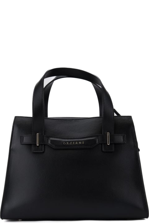Orciani for Women Orciani Posh Medium Leather Handbag