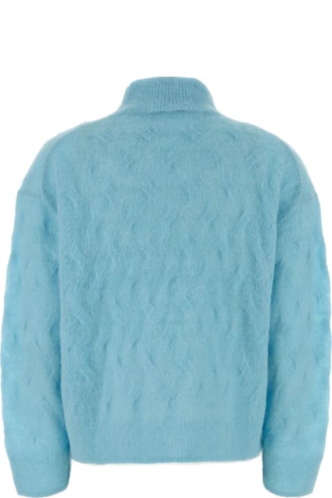 Homeware Calvin Klein Light Blue Nylon Blend Sweater