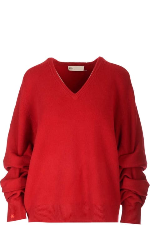 Tory Burch Sweaters for Women Tory Burch V-neck Long-sleeved Sweater