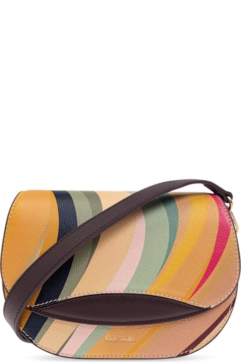 Paul Smith for Kids Paul Smith Paul Smith Leather Shoulder Bag