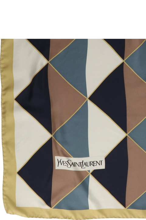 Scarves & Wraps for Women Saint Laurent Rayures Foulard