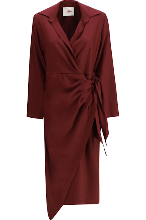 Homeware Crida Milano Como Dress In Crêpe De Chine