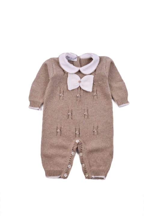 Piccola Giuggiola Bodysuits & Sets for Baby Girls Piccola Giuggiola Knitted Romper