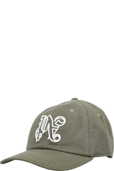 Palm Angels Hats for Men Palm Angels Monogram Cap