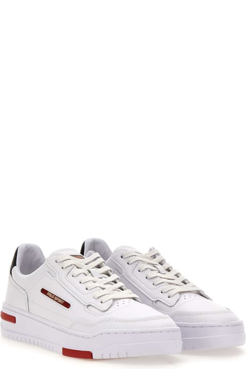 Fashion for Men Polo Ralph Lauren Leather Sneakers