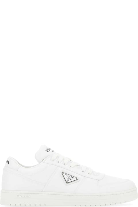 Prada Sneakers for Men Prada White Re-nylon Sneakers