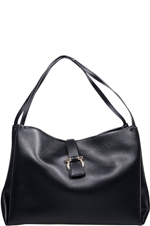 Homeware Ferragamo Logo Printed Tote Bag