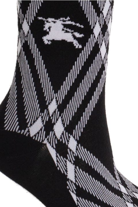 Burberry Underwear & Nightwear for Women Burberry Equestrian Knight Motif Knit Tights