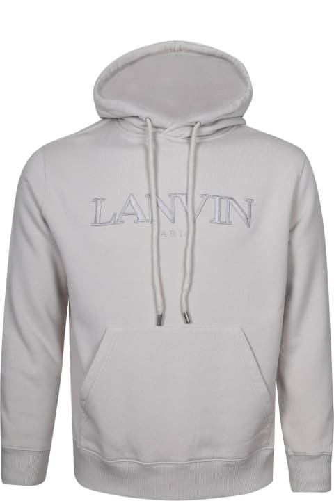 メンズ フリース＆ラウンジウェア Lanvin Cotton Hoodie With Logo