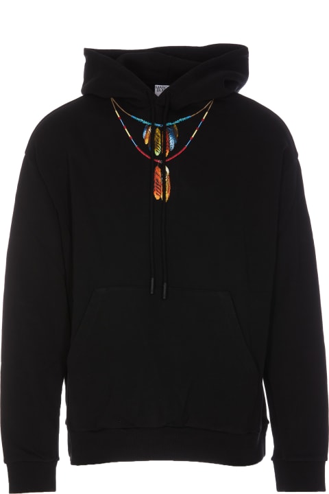 Marcelo Burlon for Men Marcelo Burlon Feathers Necklace Hoodie