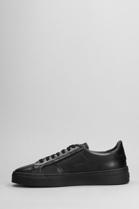 スニーカー Santoni DBS3 SNEAKERS Santoni Dbs3 Sneakers In Black Leather | italist