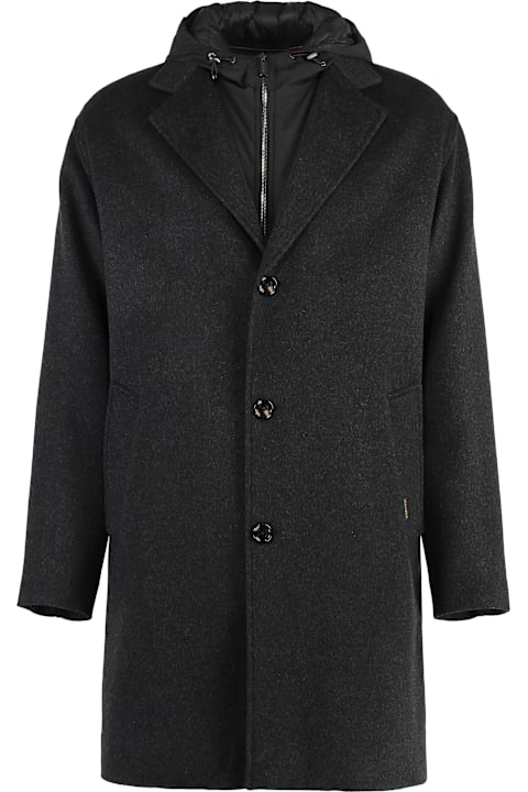 Moorer Clothing for Men Moorer Pintori Wool And Cashmere Coat