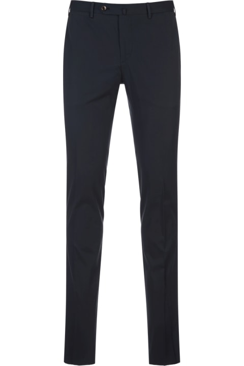 Fashion for Men PT Torino Black Silkochino Trousers