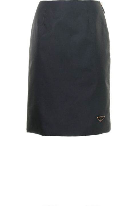 Prada for Women Prada Re-nylon Pencil Skirt