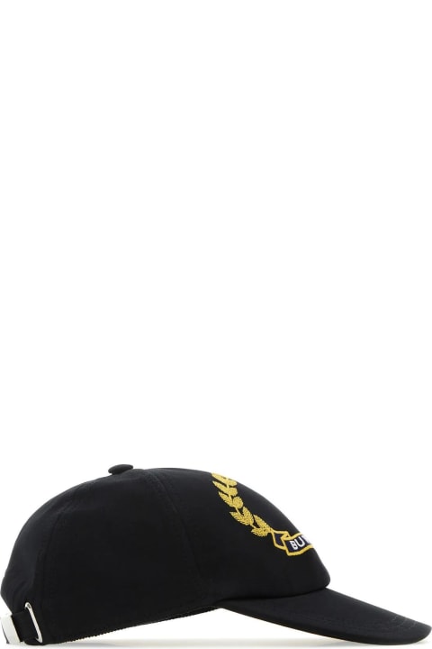 Hats for Men Burberry Black Cotton Baseball Cap