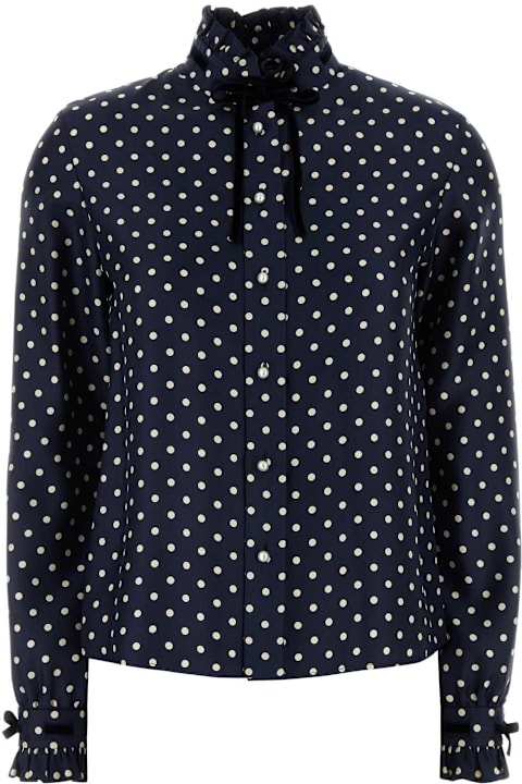 Valentino Garavani Printed Satin Shirt