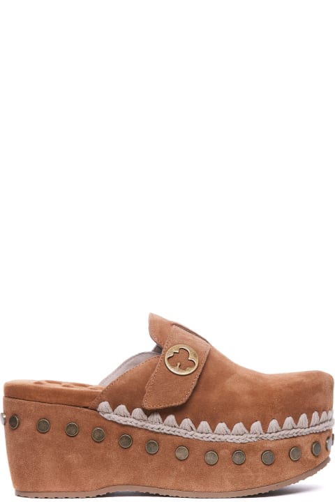 Mou Clog Plain Suede