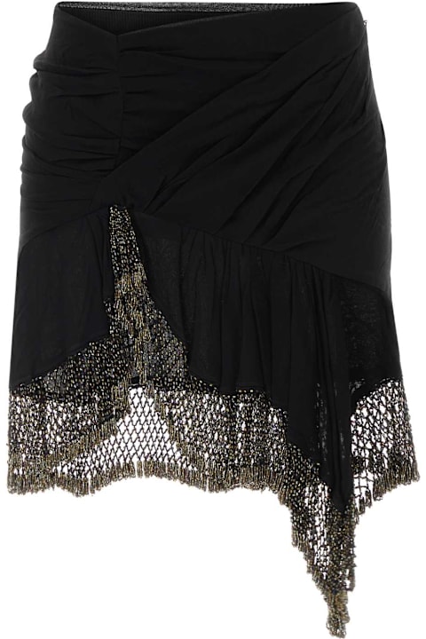 Isabel Marant for Kids Isabel Marant Black Silk Enaya Skirt