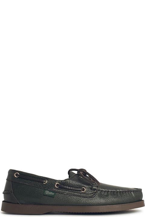 Paraboot Shoes for Men Paraboot Scarpa 'barth' In Green Leather