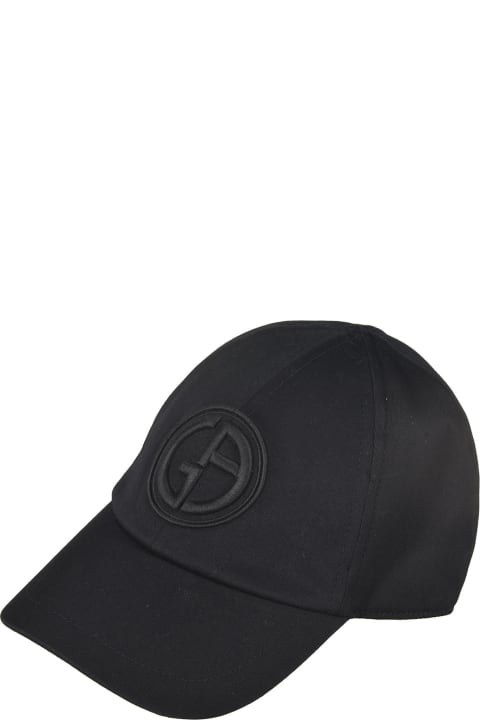 メンズ Giorgio Armaniの帽子 Giorgio Armani Bold Logo Baseball Hat