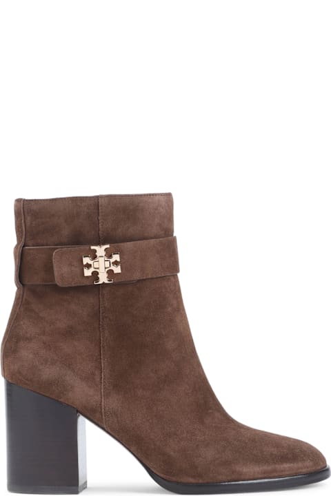 Tory Burch Boots for Women Tory Burch T-lock Heeled Ankle Boots