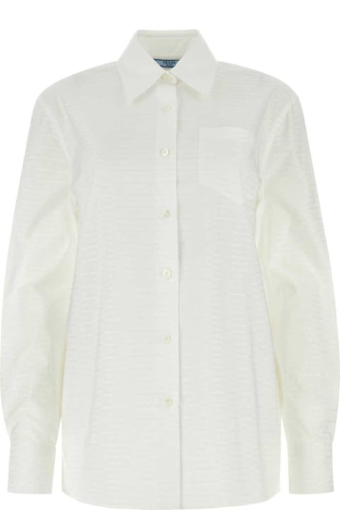 Prada for Women Prada Collared Button-up Shirt