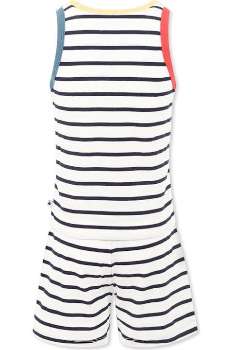 Petit Bateau Jumpsuits for Boys Petit Bateau White Pyjamas For Boy
