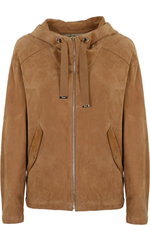 Herno Coats & Jackets for Women Herno Suede Jacket