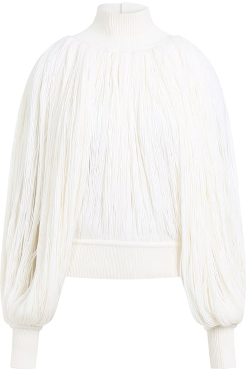 ウィメンズ Alaiaのニットウェア Alaia Alaïa Fringes Jumper
