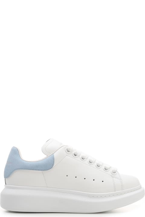 'oversize' Pure White Sneakers