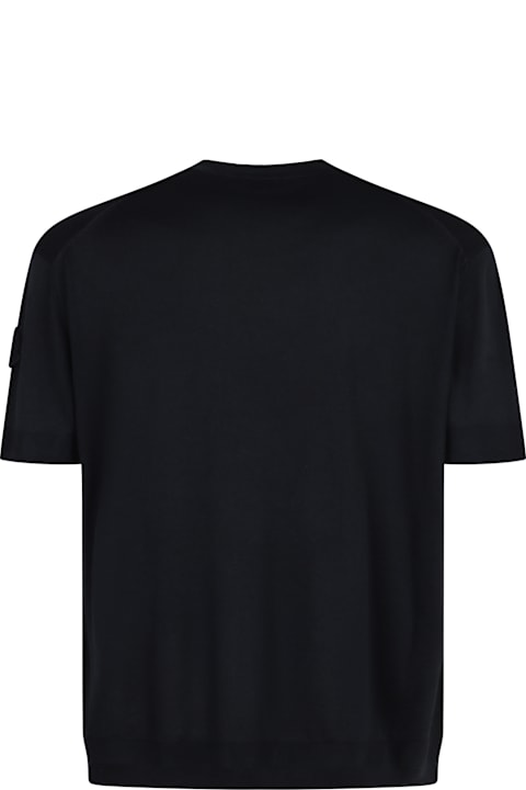 Moncler Sweaters for Men Moncler Short Sleeve Sweater