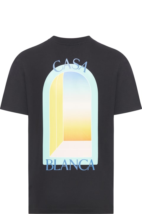 メンズ Casablancaのトップス Casablanca L`arc Colore Printed T-shirt