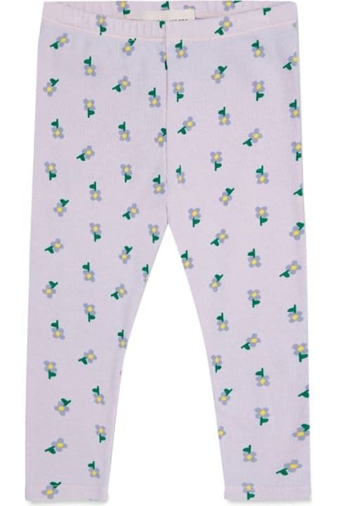 Bobo Choses Bottoms for Baby Girls Bobo Choses Baby Pansy Flower All Over Leggings