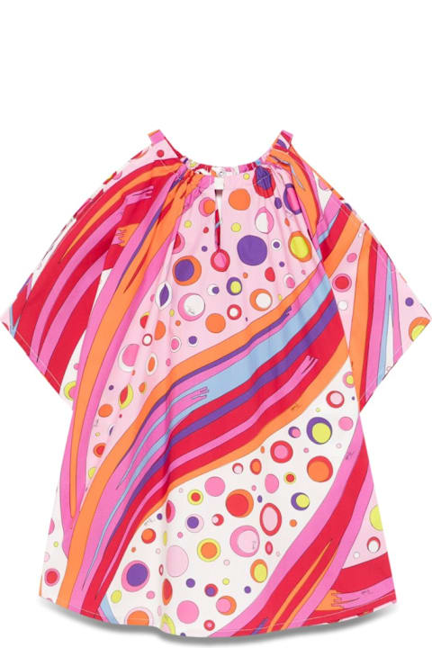Pucci for Kids Pucci Fabric Dresses