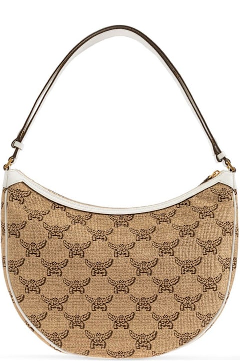 MCM for Women MCM Logo Printed Shoulder Bag