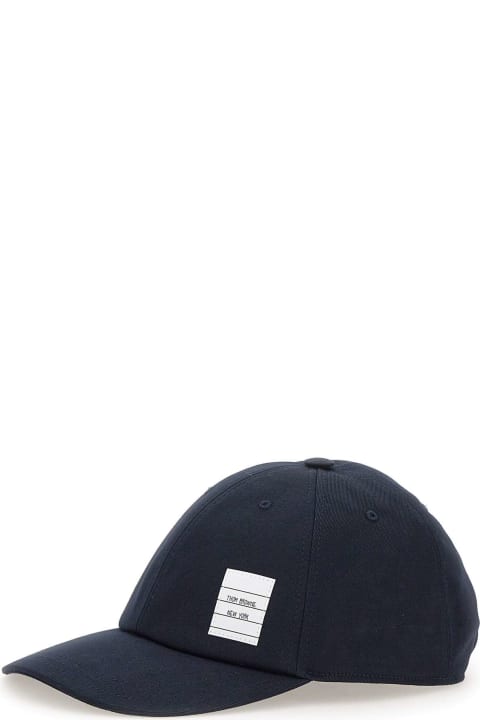 メンズ Thom Browneの帽子 Thom Browne 'classic' Cotton Hat