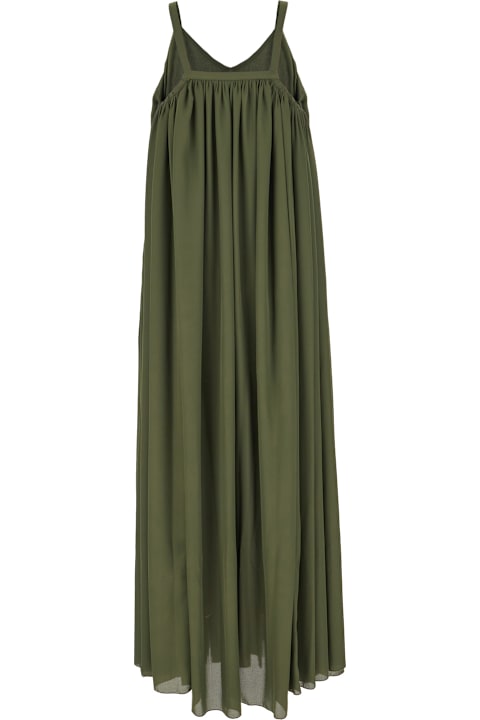 Ballantyne Dresses for Women Ballantyne Military Green Polyester Dress