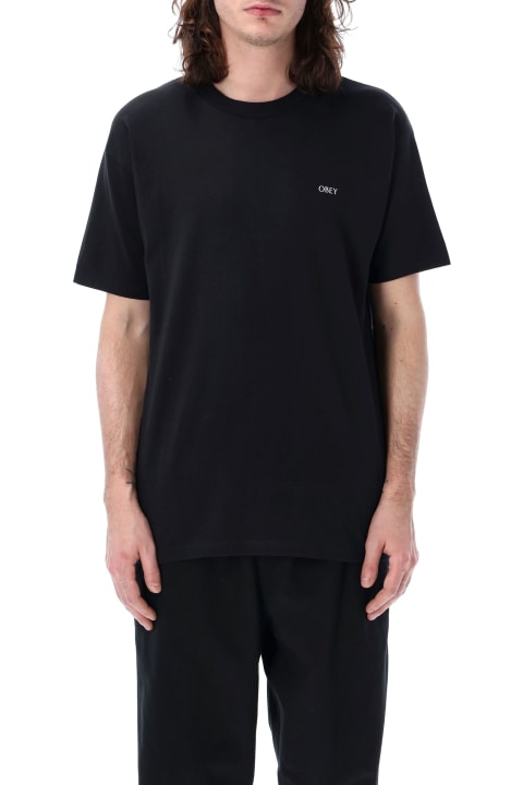 Obey Topwear for Men Obey Ripped Icon T-shirt