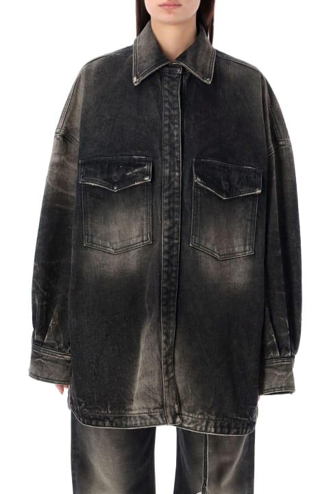 The Attico Coats & Jackets for Women The Attico Denim Shirt
