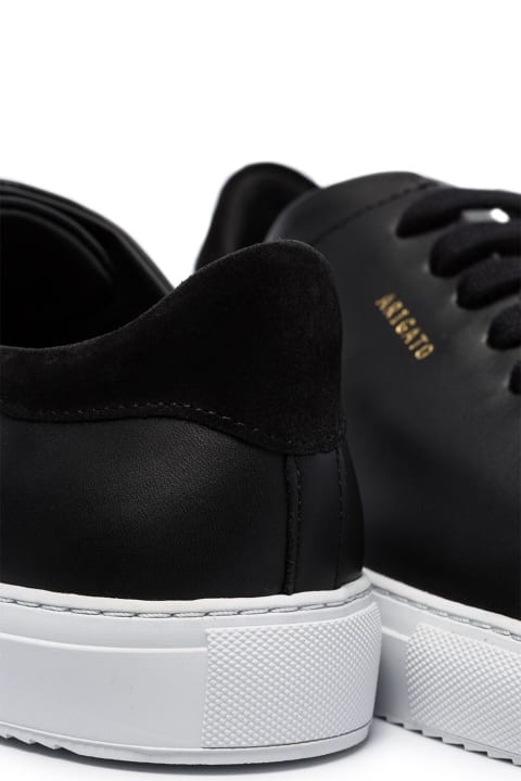 Fashion for Men Axel Arigato Black 'clean' Sneakers With Logo In Calf Leather Man