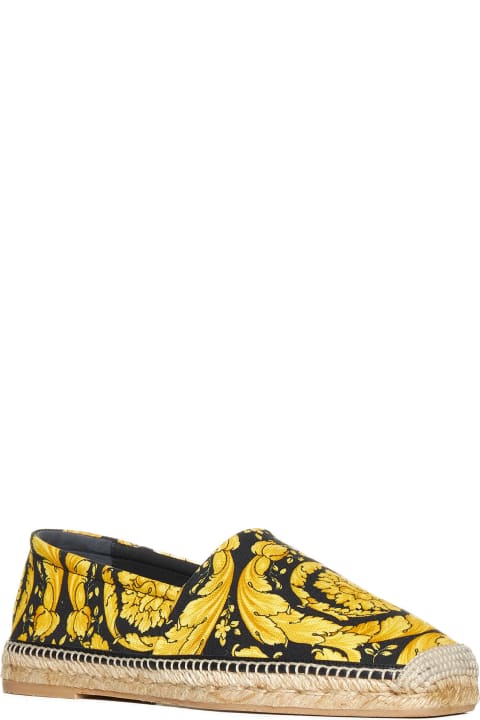 Loafers & Boat Shoes for Men Versace Espadrilles With Baroque Print