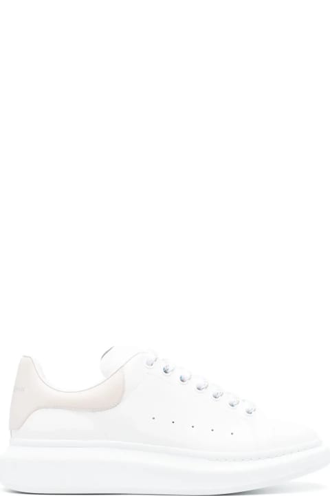Fashion for Women Alexander McQueen Oversized Sneakers In White And Light Beige