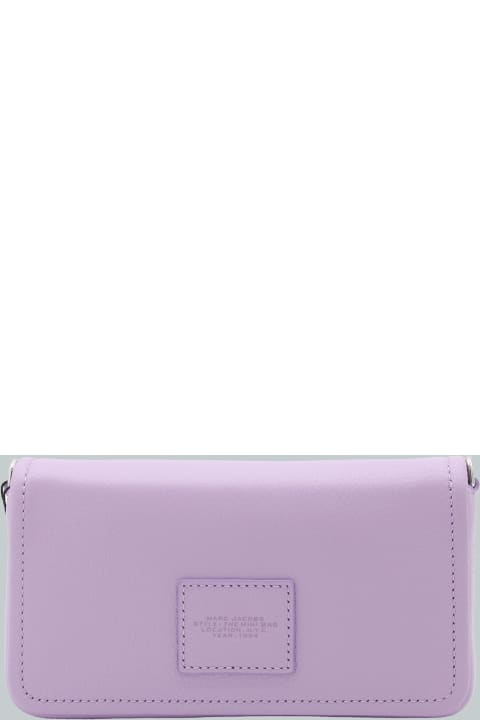 Marc Jacobs for Women Marc Jacobs Violet Leather The Leather Mini Bag
