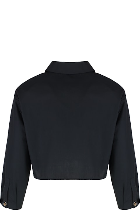 Elisabetta Franchi for Kids Elisabetta Franchi Cotton Poplin Shirt