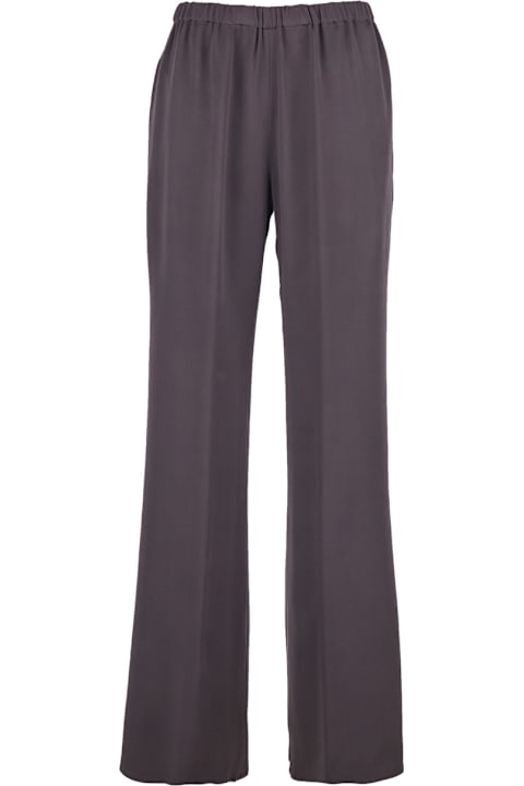 Antonelli for Kids Antonelli 'tiene' Violet Pants With Elastic Waist In Viscose Blend Woman