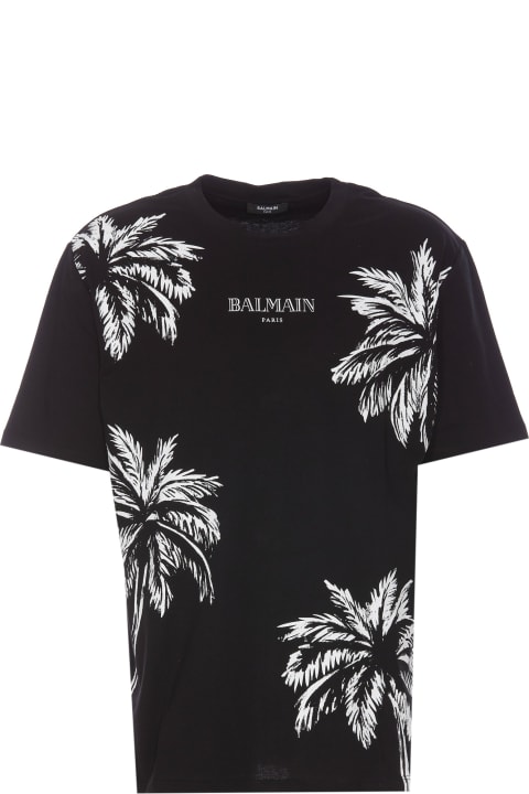 Clothing for Women Balmain Palme Balmain Vintage T-shirt