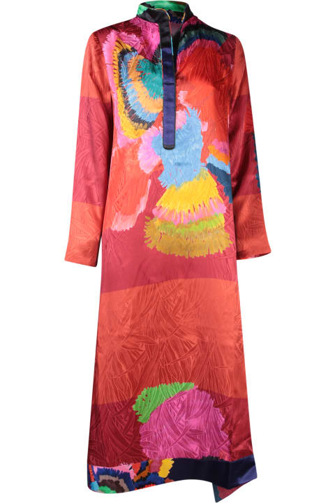 Rianna + Nina Dresses for Women Rianna + Nina Niki Papagalos Coral Kaftan