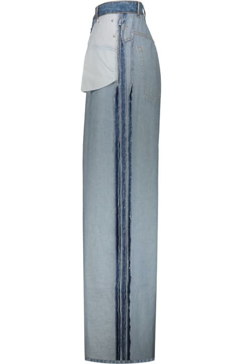 Fashion for Women VETEMENTS Inside-out Baggy Jeans