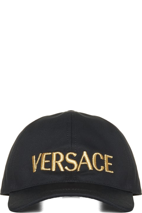 Versace Hats for Men Versace Logo Baseball Cap
